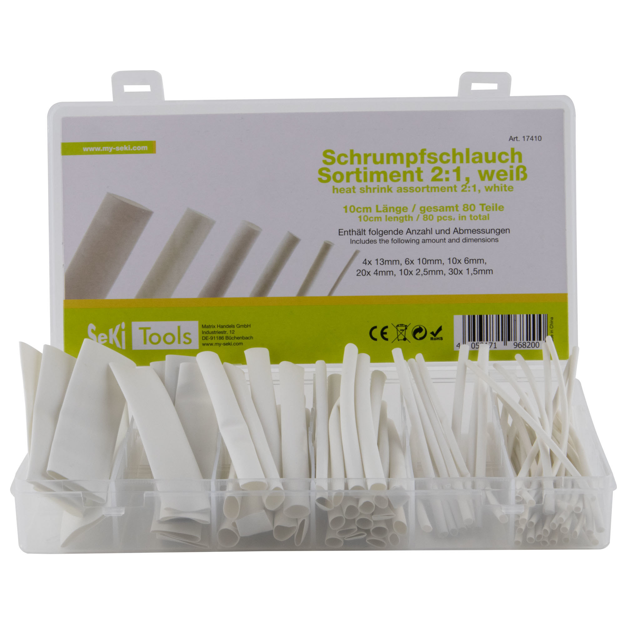 Set termobužira SEKI 80/1 bijeli