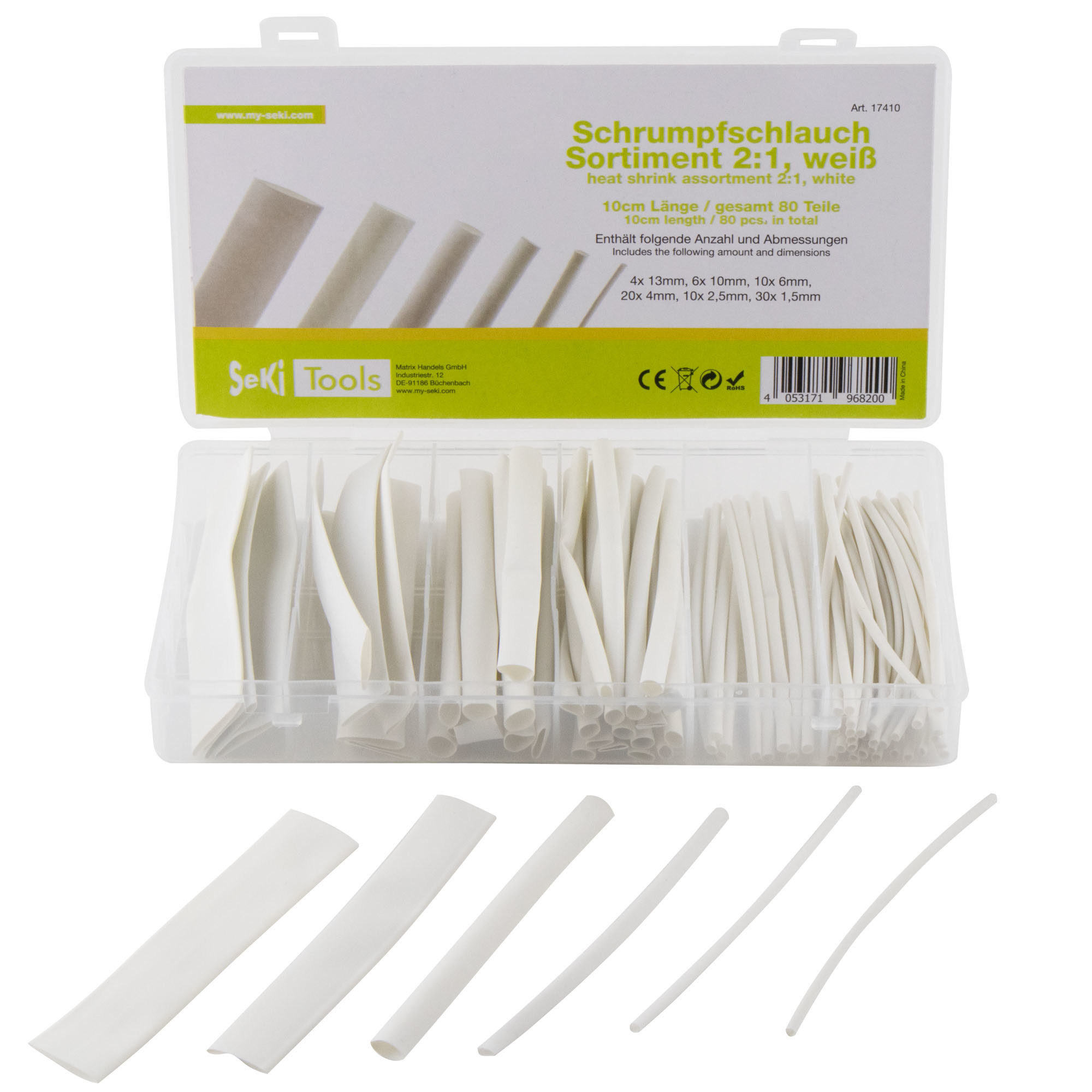 Set termobužira SEKI 80/1 bijeli