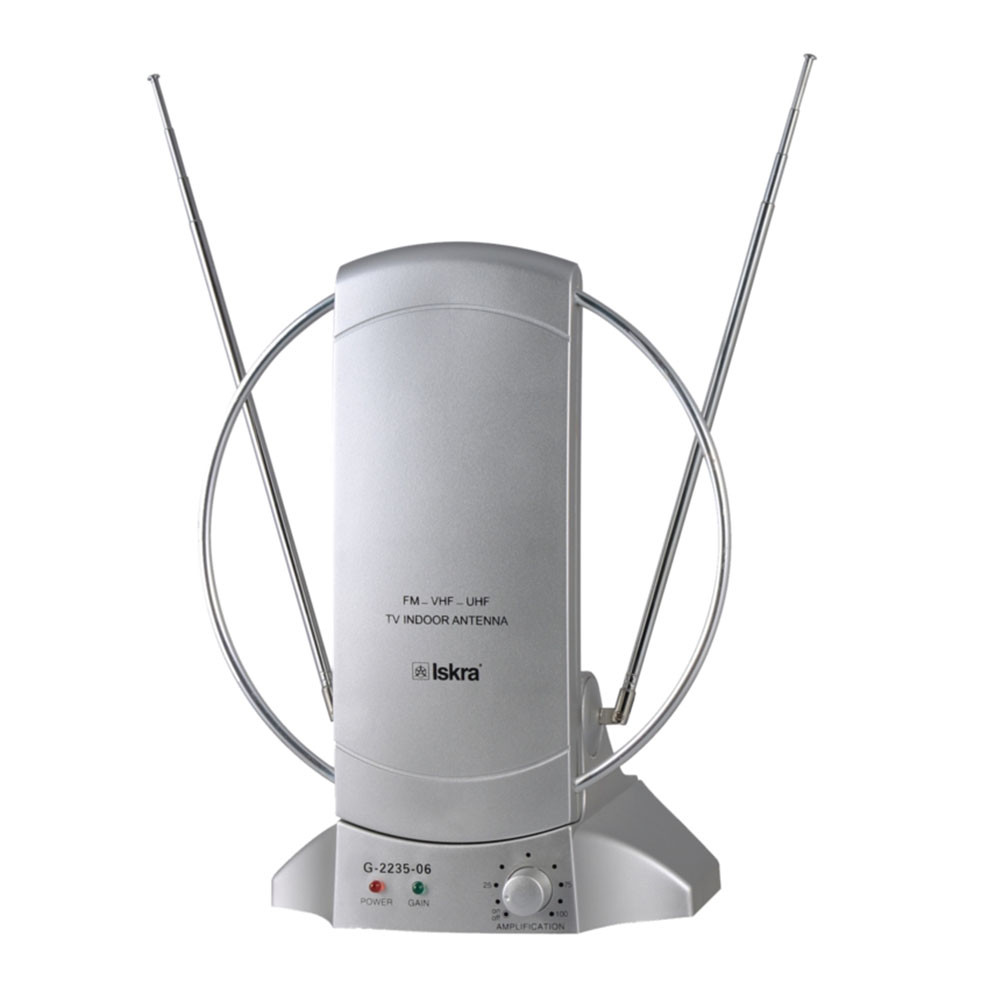 Sobna TV antena sa pojačivačem UHF VHF ISKRA G2235-06