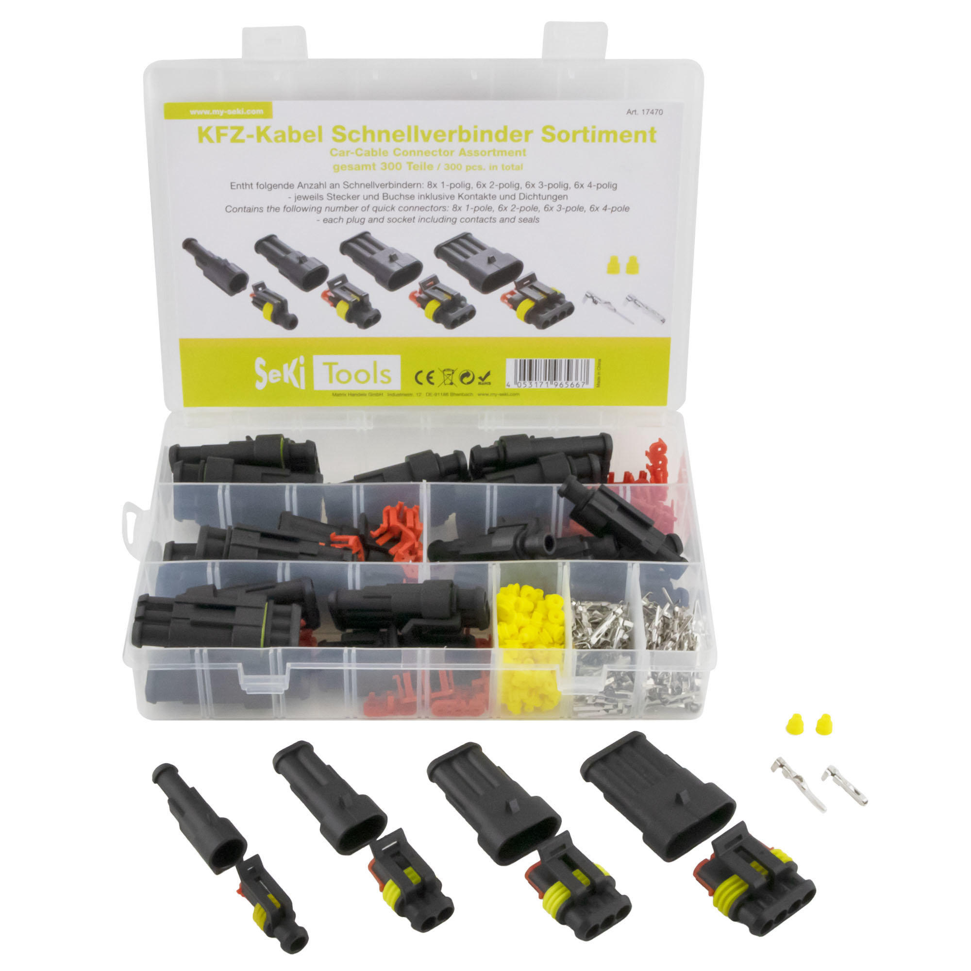 Set vodootpornik konektora SEKI 17470