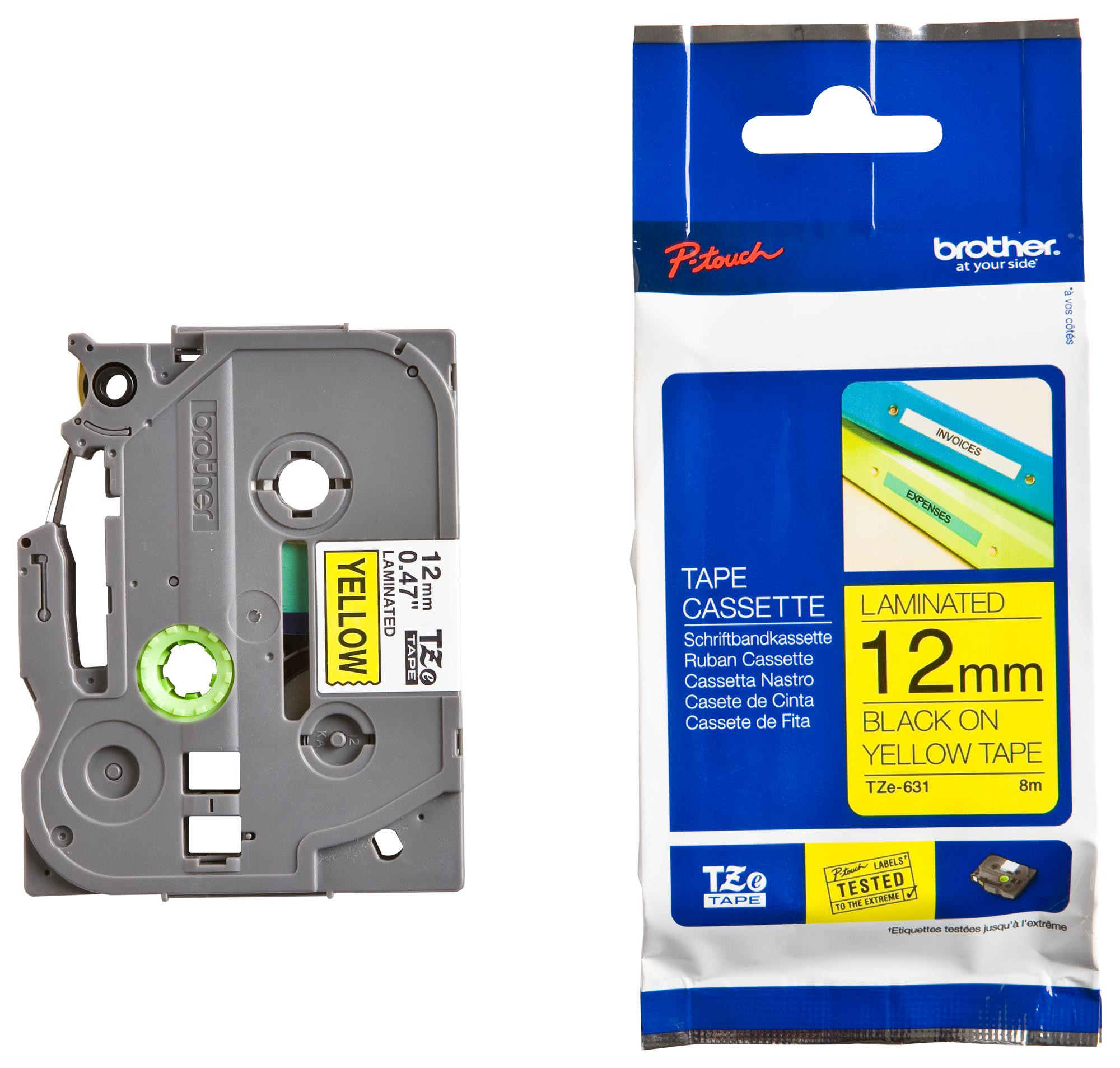 Traka za printer za naljepnice BROTHER TZE631 12mm