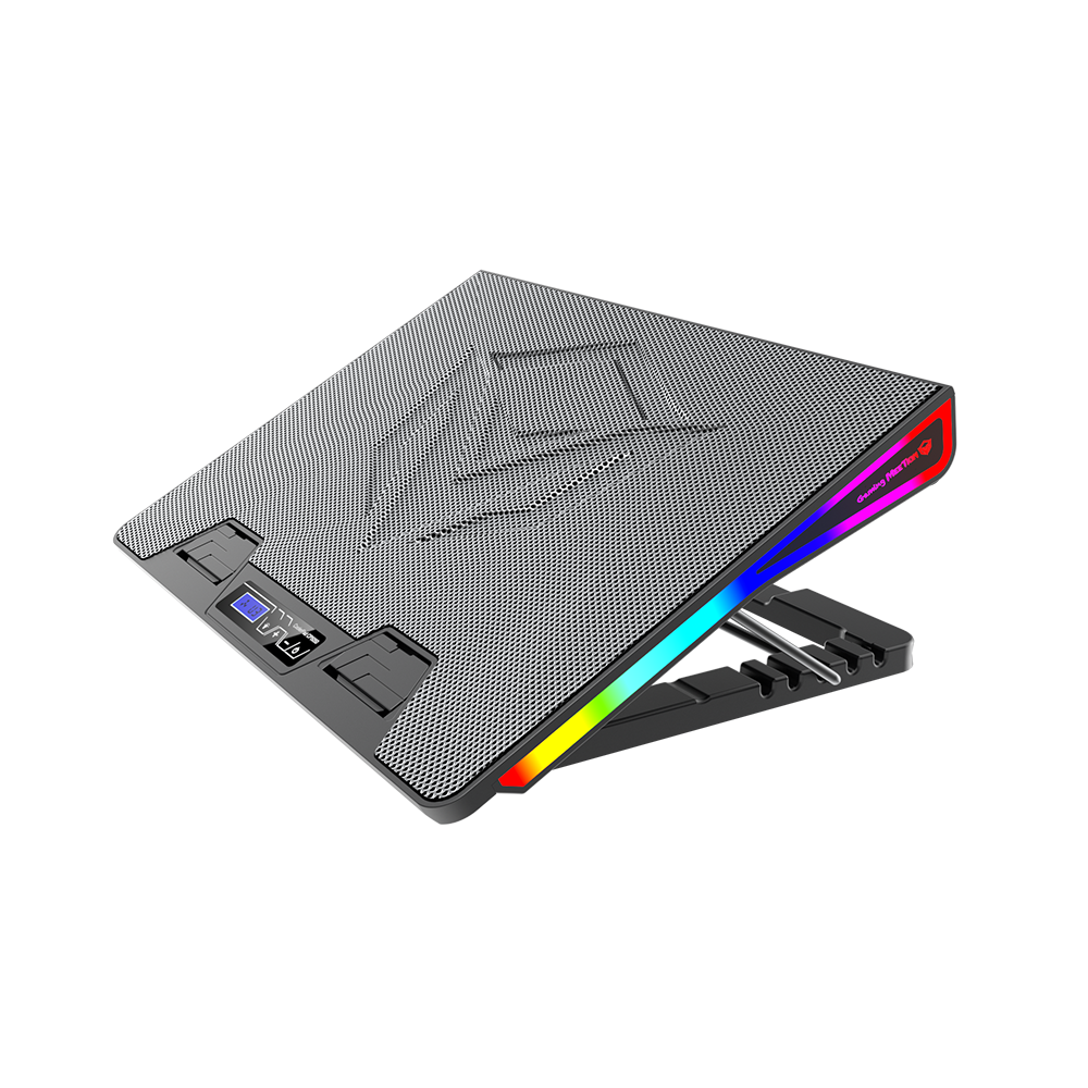 RGB rashladni stalak za laptop do 19" sa velikim ventilatorom MEETION CP5050