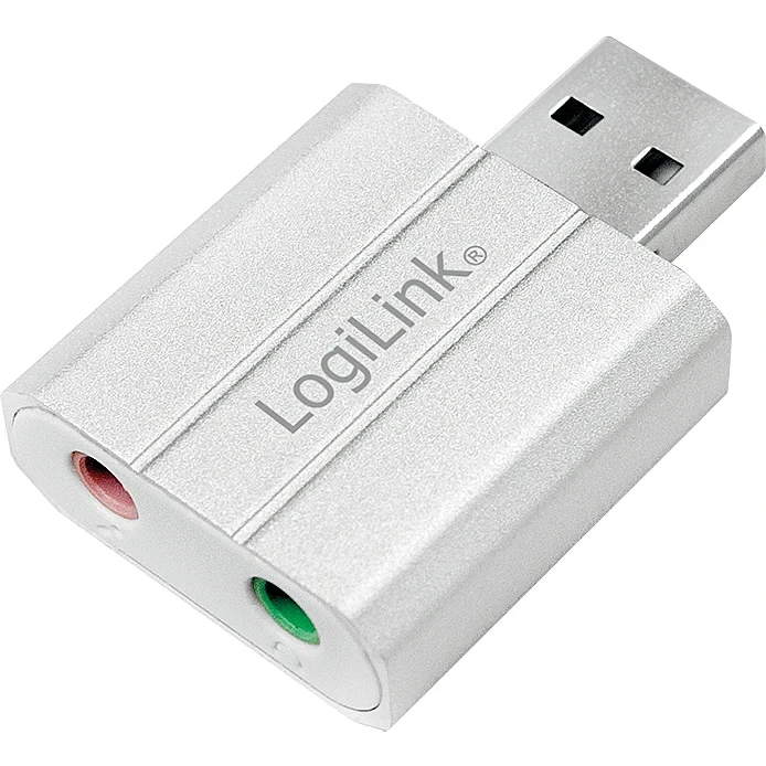 Audio adapter USB-A - 2x3.5mm
