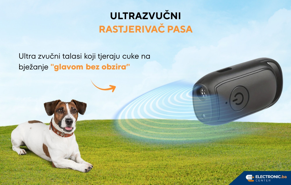 Ultrazvučni rastjerivač pasa koji efikasno tjera pse