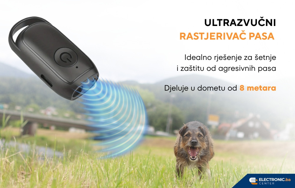 Ultrazvučni rastjerivač pasa koji efikasno tjera pse