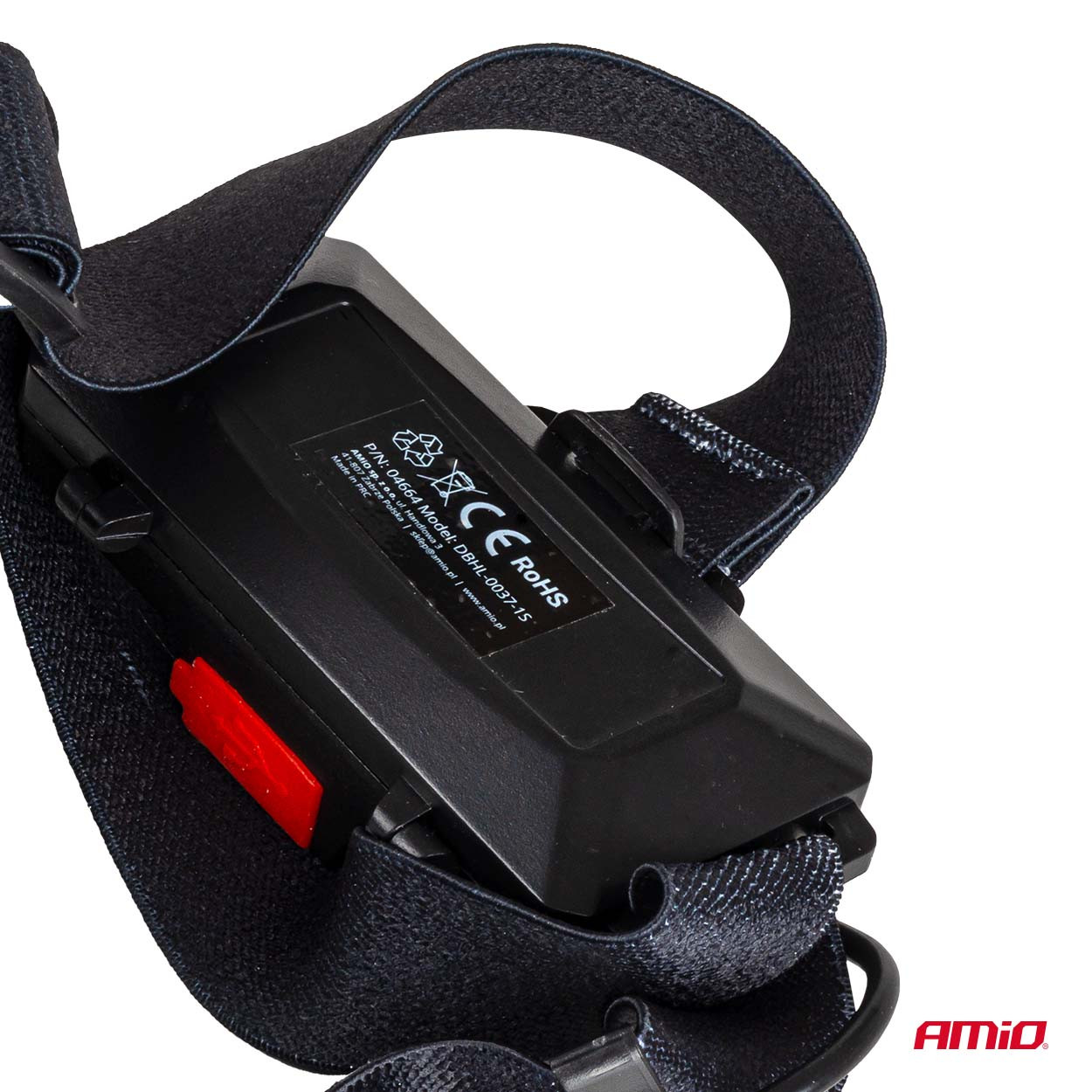 Punjiva naglavna LED lampa T6 3600mAh AMIO