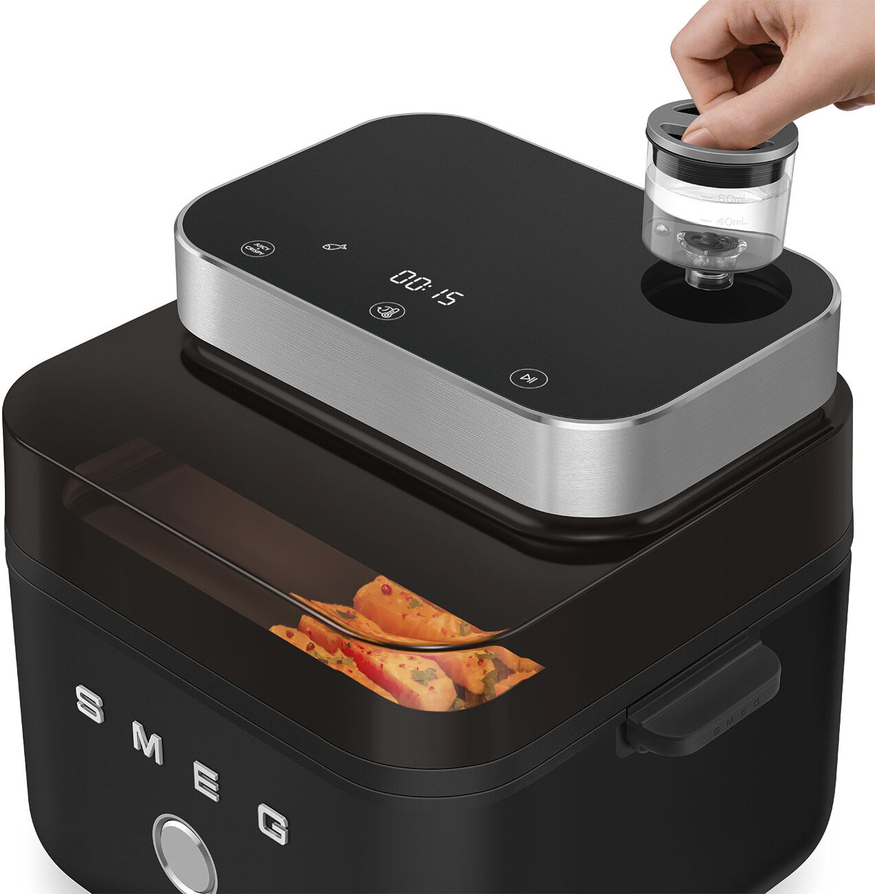 Friteza na vrući zrak AirFryer SMEG AFC01BLMEU - slika 9
