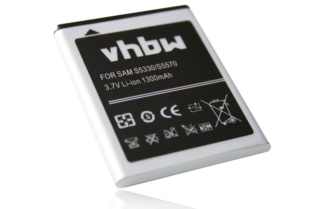 Baterija za mobitel Samsung EB494353VA VHBW 3.7V 1300mAh