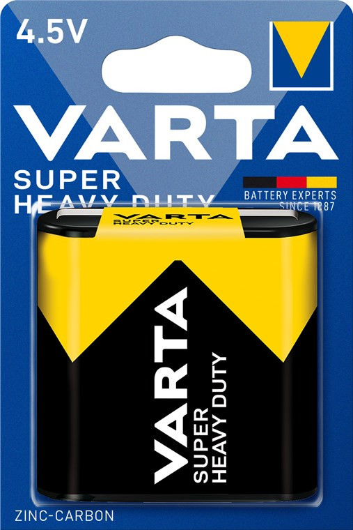 Baterija 4.5V VARTA cink karbon