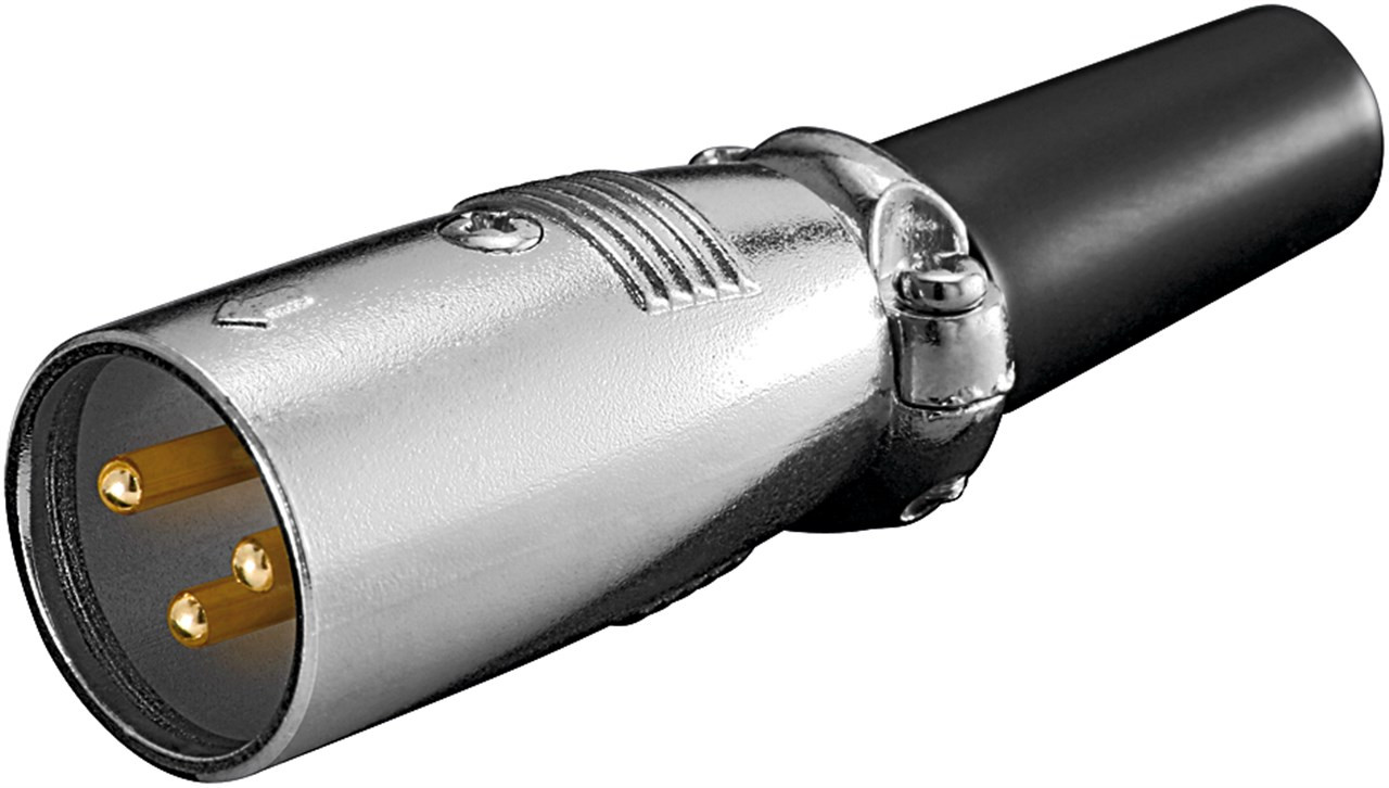 Audio konektor XLR 3 PIN XLR-3W
