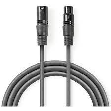 Mikrofonski kabal NEDIS XLR 3PIN 3m