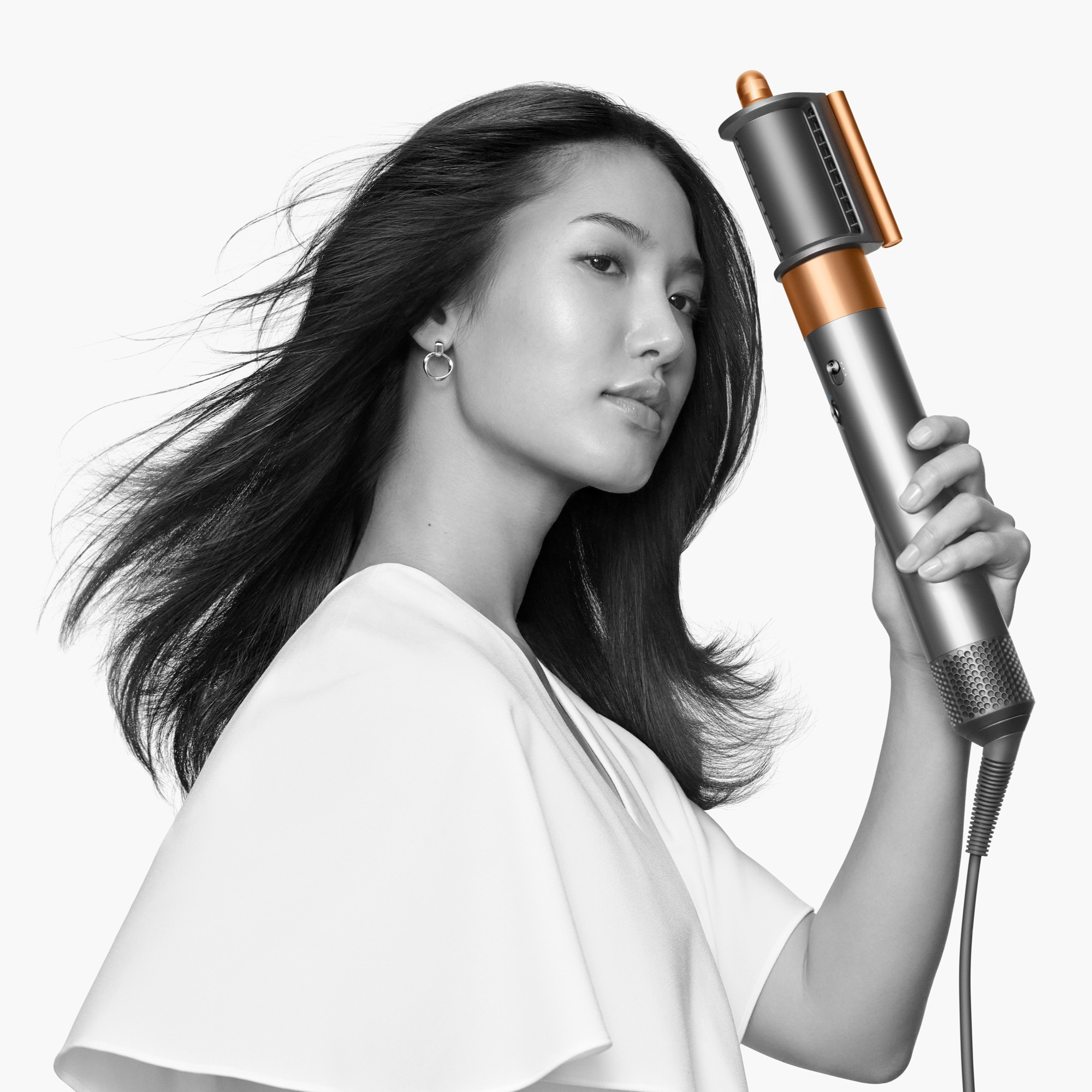 Styler DYSON Airwrap Complete Long Diffuse Bright Nickel / Bright Copper