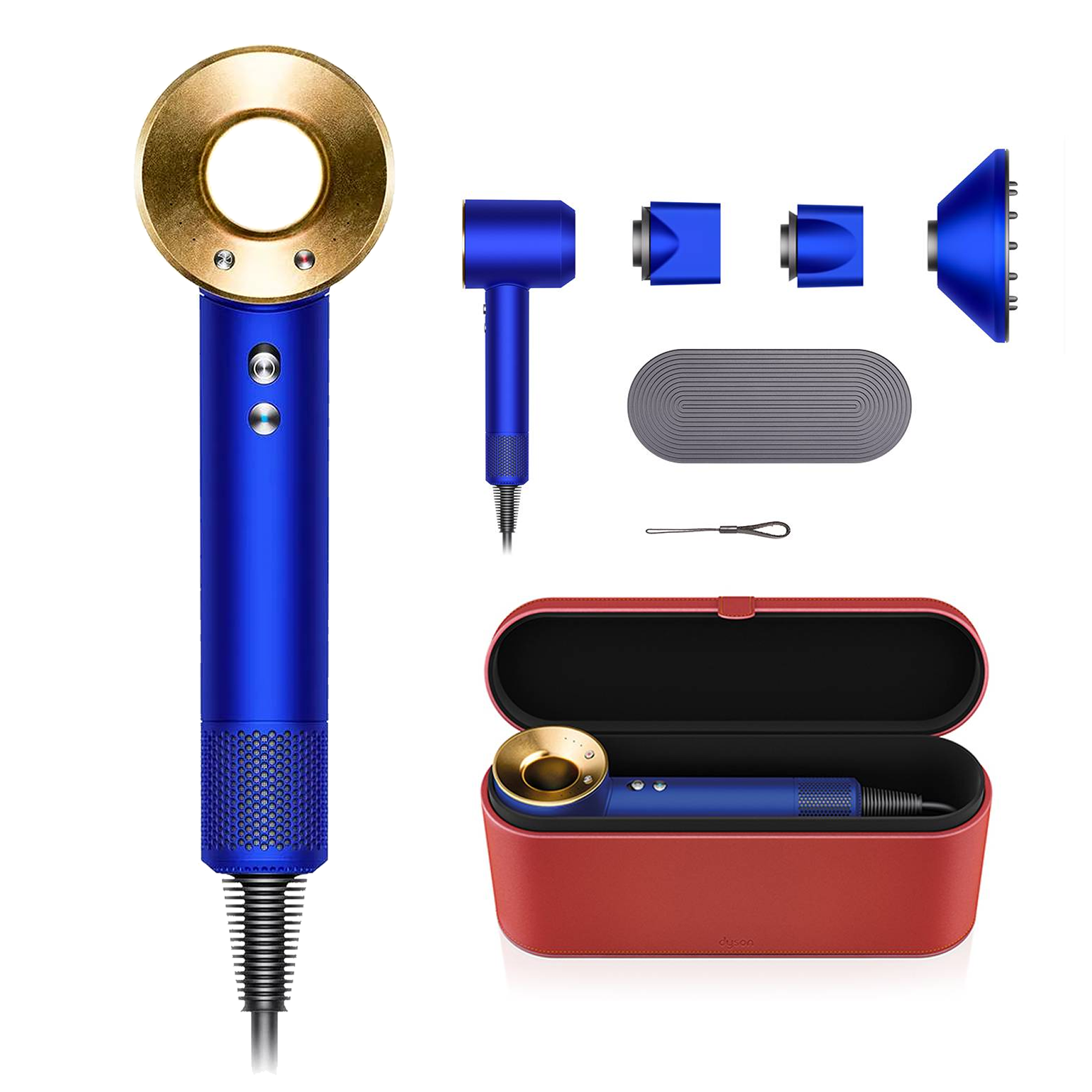 Fen za kosu DYSON Supersonic HD07 Blue/Blue/Gold Edition