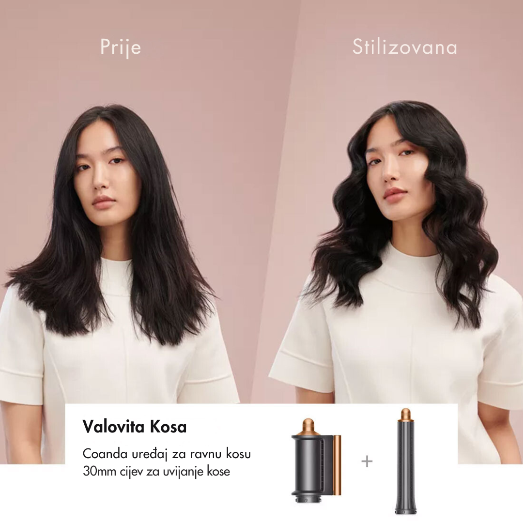 Uvijač za kosu DYSON Airwrap Lite Long Bright Nickel/Bright Copper