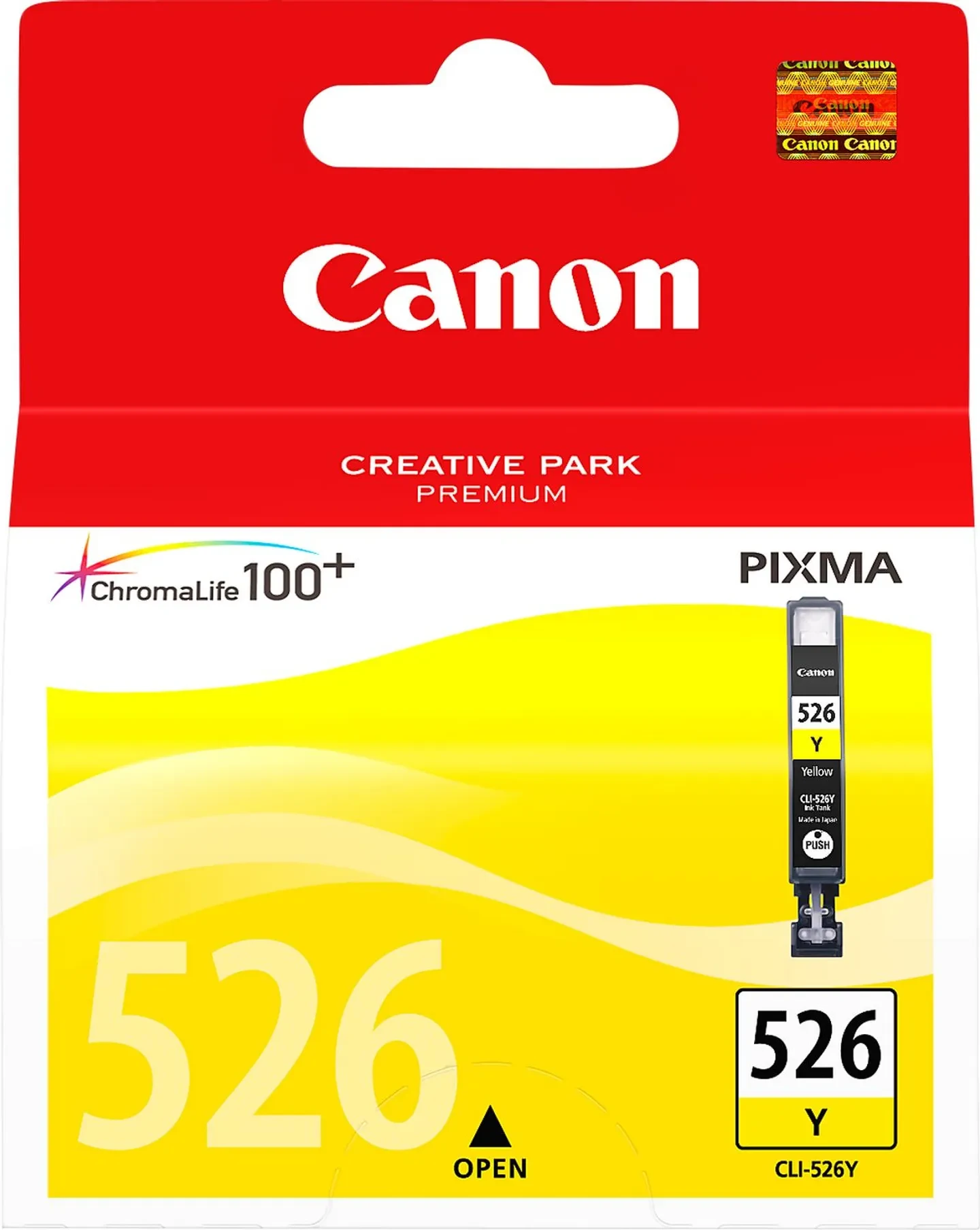 Tinta CANON CLI526Y yellow