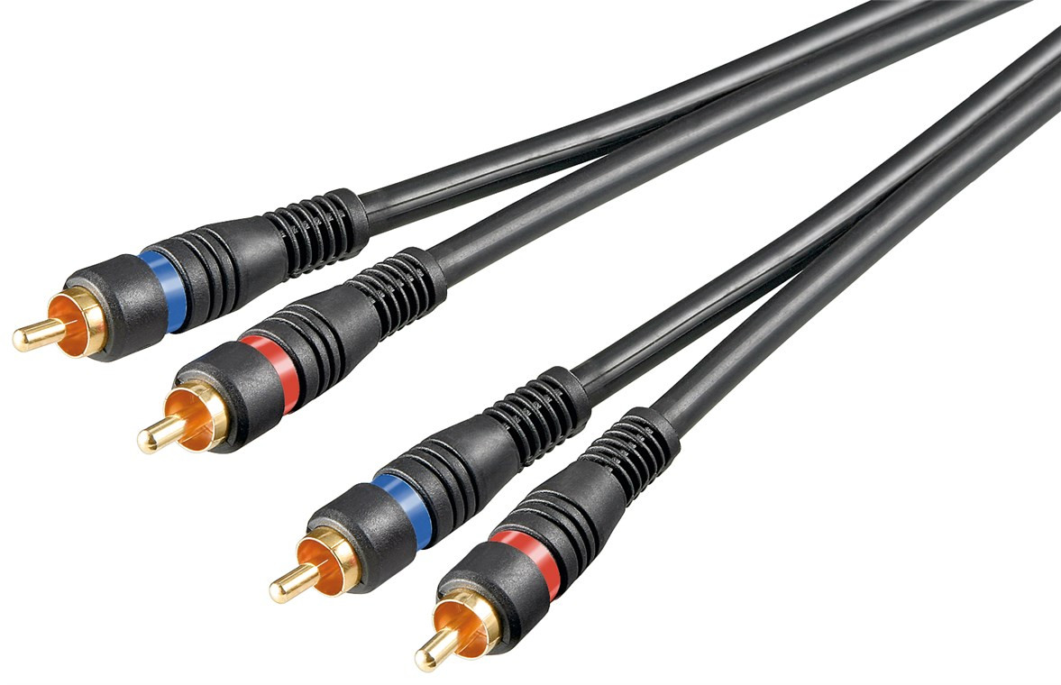 Audio kabal 2xRCA 2m GOOBAY