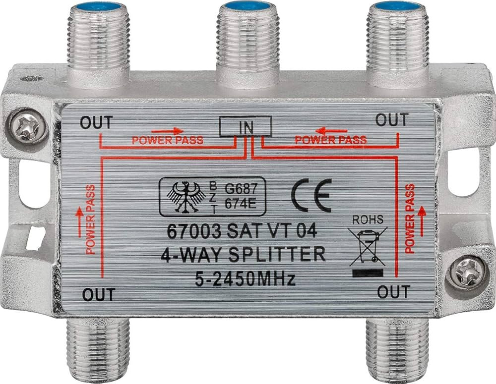 Antenski SAT razdjelnik 5-2450MHz GOOBAY