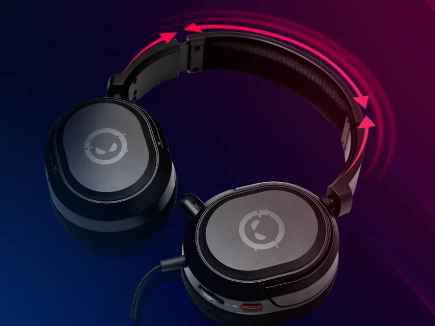 Gaming slušalice sa mikrofonom LORGAR KAYA 360 crne