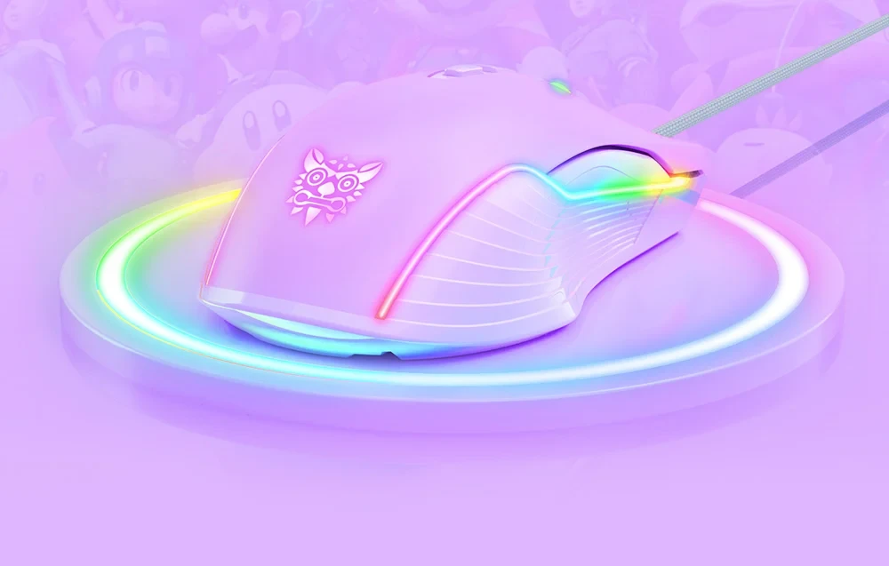 Gaming RGB miš ONIKUMA CW905 ljubičasti