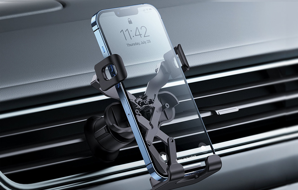 Slim nosač za telefon sa automatskim zatvaranjem BASEUS