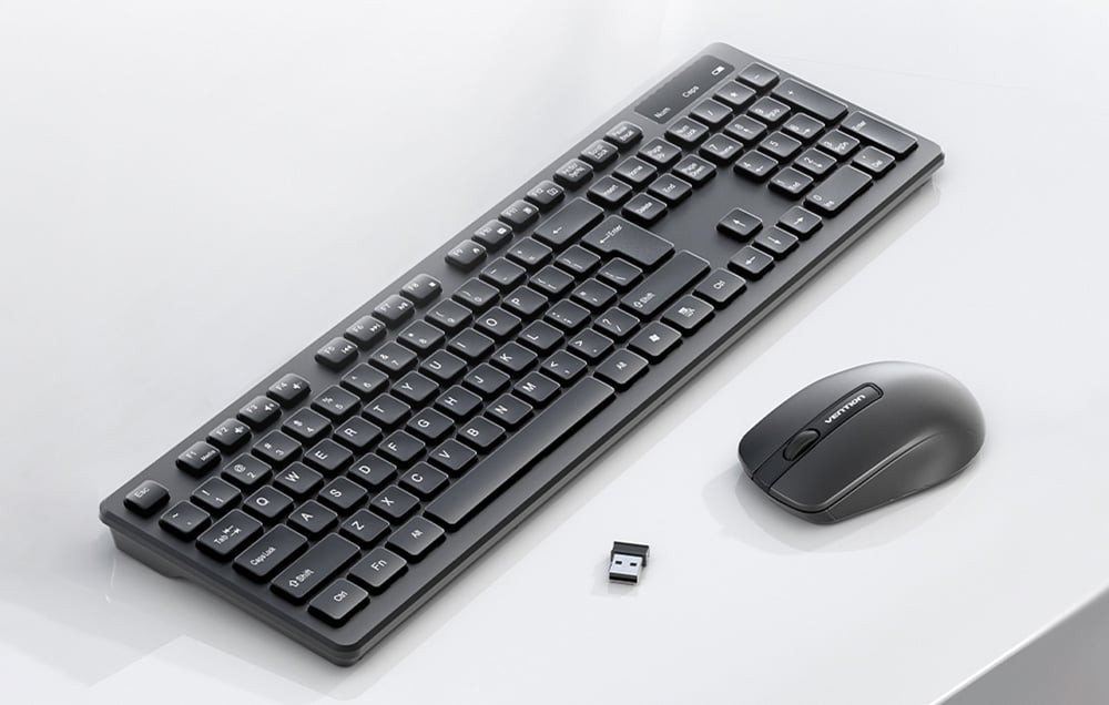 Bežični ergonomski set tastatura i miš VENTION