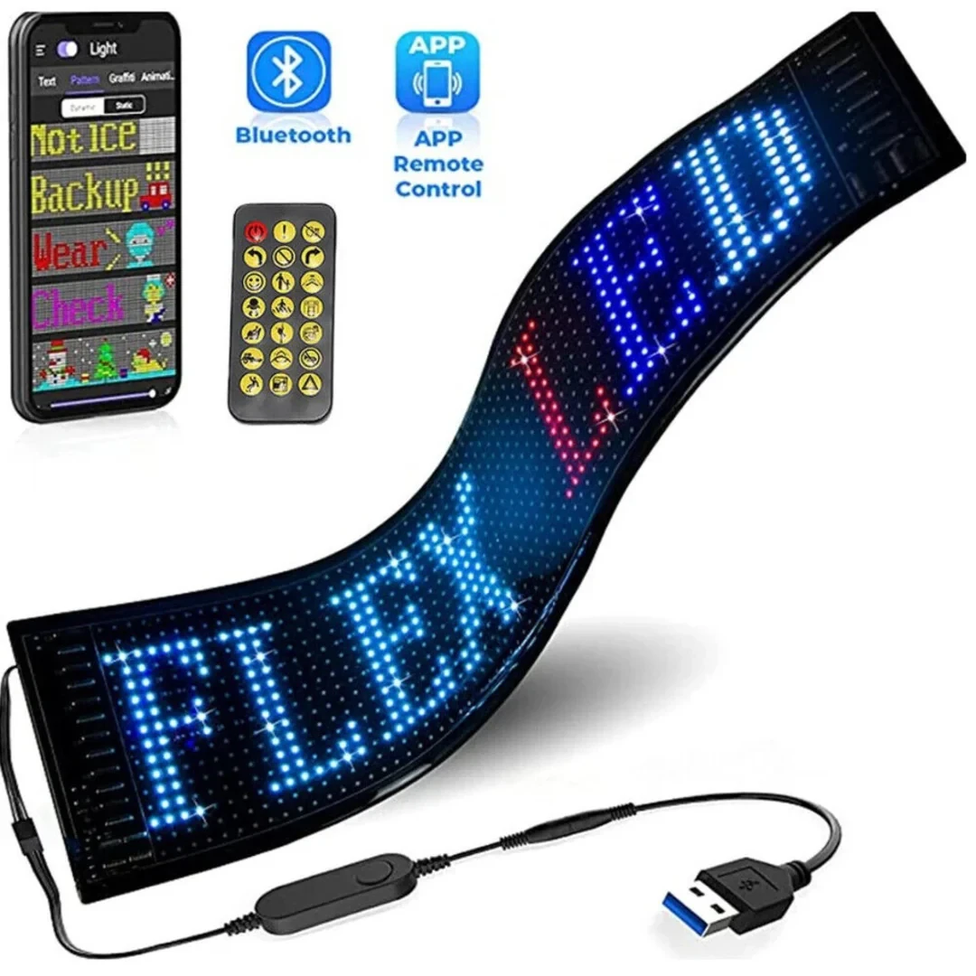 Smart LED matrix panel za staklo sa daljinskim upravljačem 120x60cm