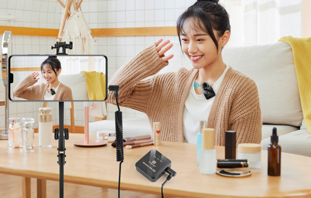 Bežični Bluetooth mikrofon bubica PULUZ PU3153B