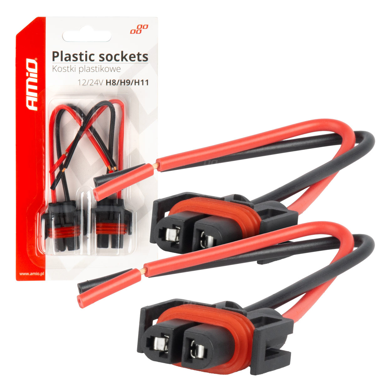 Keramičko grlo za H8 H9 H11 sijalice 12-4V AMIO SET/2/1