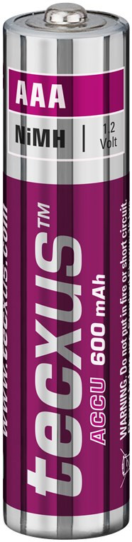 Punjiva baterija AAA TECXSUS 600mAh Long Life SET 4/1