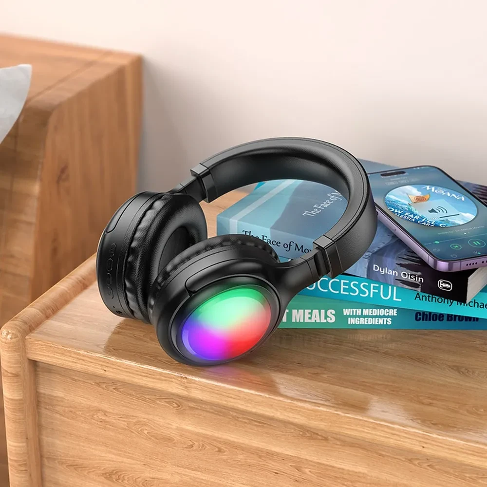 Bežične slušalice HOCO W48 sa pozadinsko RGB osvjetljenje