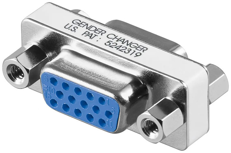 Adapter D-Sub 15 PIN Ž/Ž GOOBAY