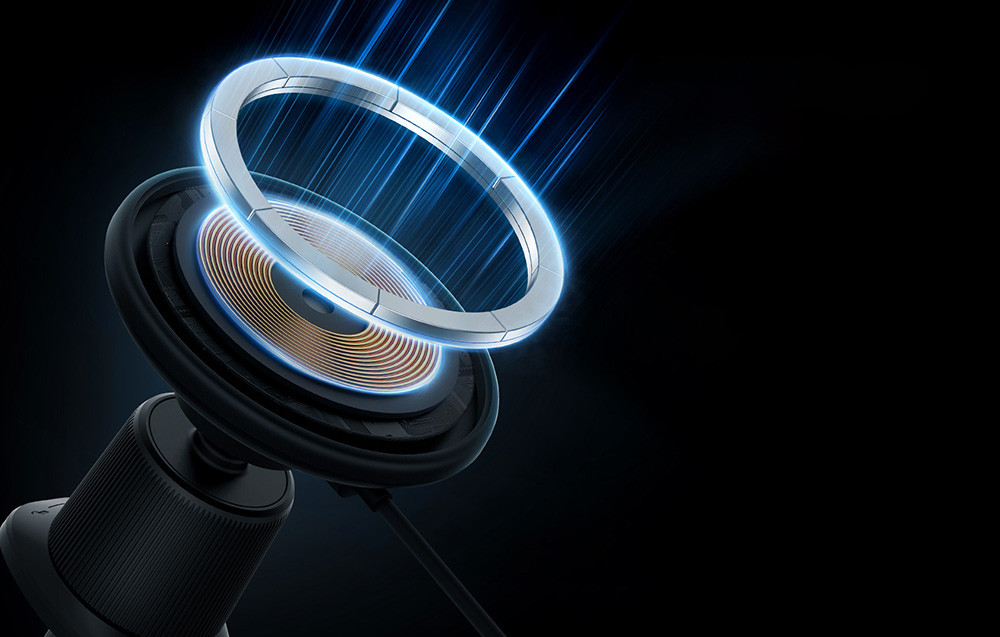 Magnetni nosač telefon Baseus sa bežičnim punjenjem BASEUS CW01