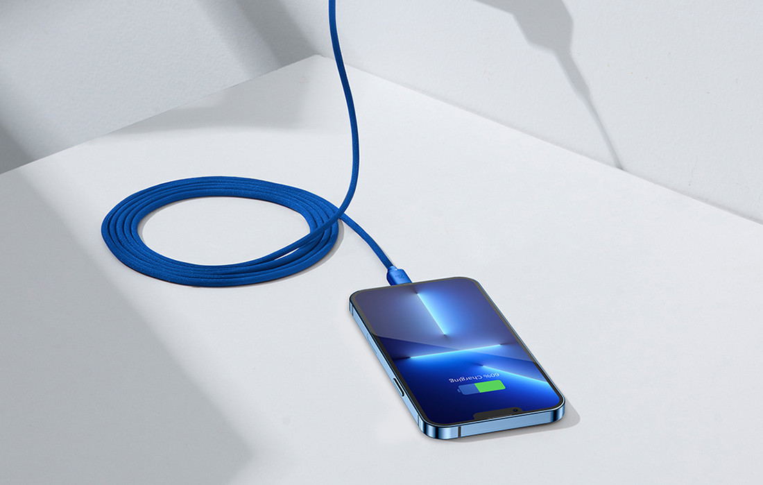 Kabal USB-C na Lightning BASEUS 2m plavi za brzo punjenje
