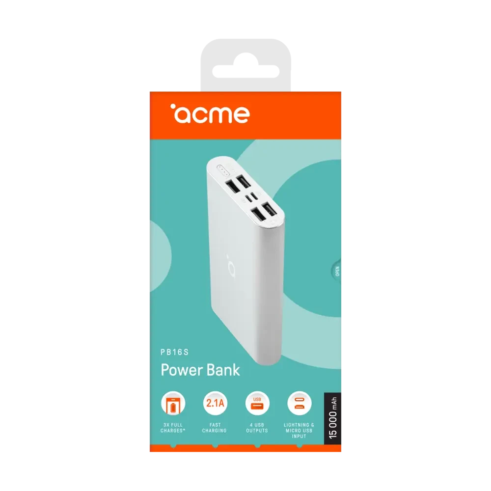 Powerbank ACME 15000mAh 10W