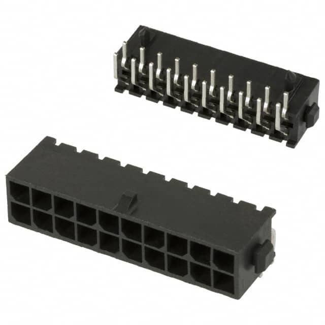Pin header 20 pin 3mm ravni 5-794618-0 AMP