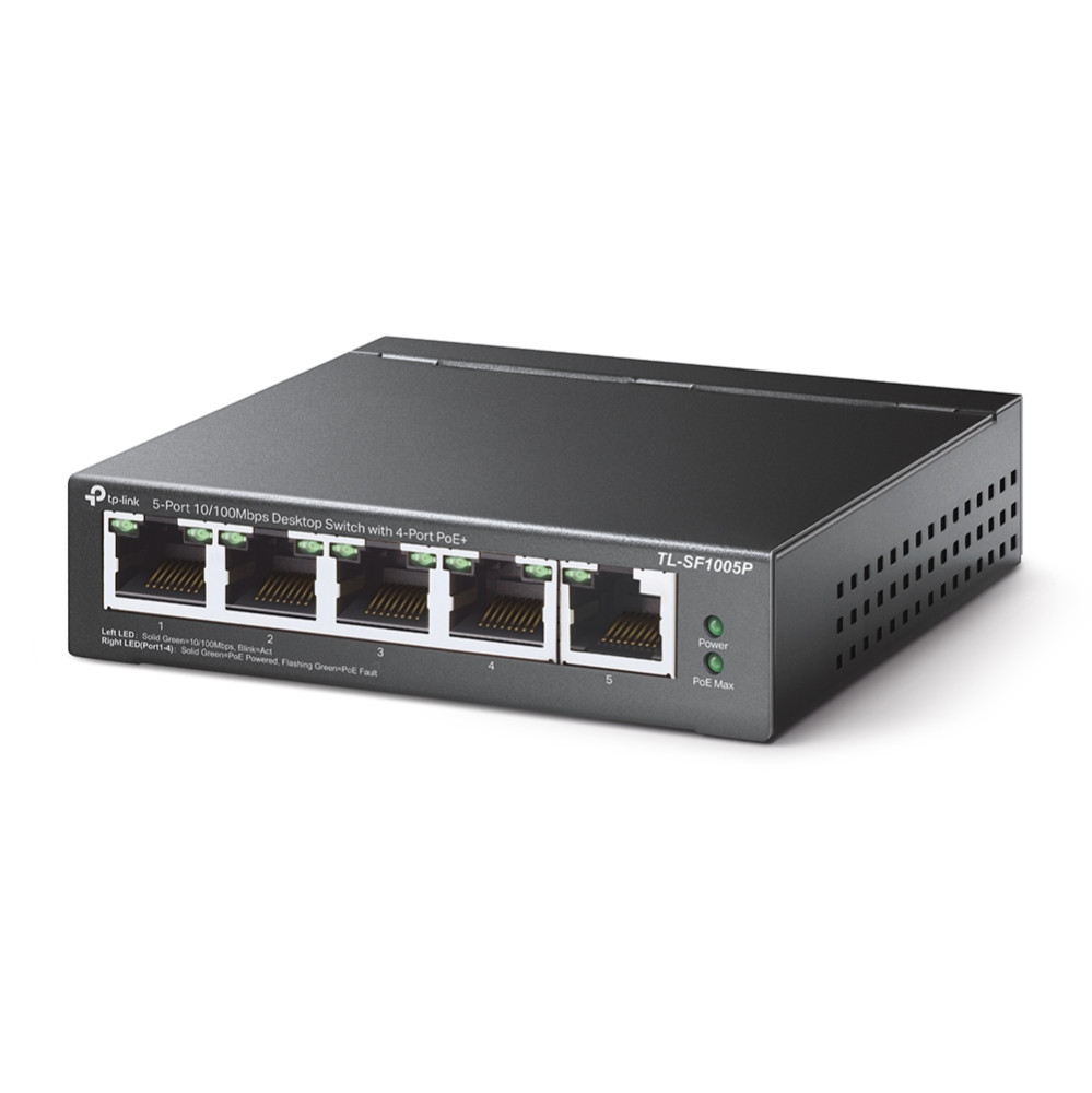 POE switch sa 5 portni TP-LINK TL-SF1005P