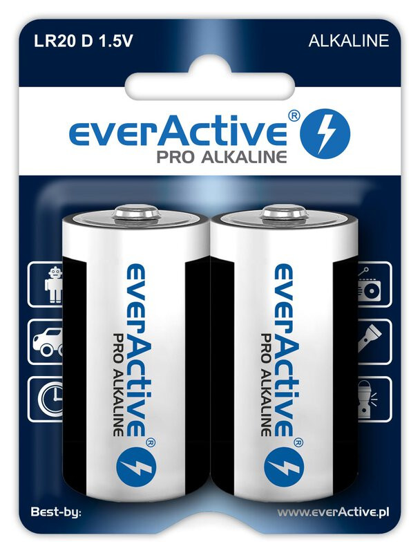 Baterija D EVERACTIVE PRO