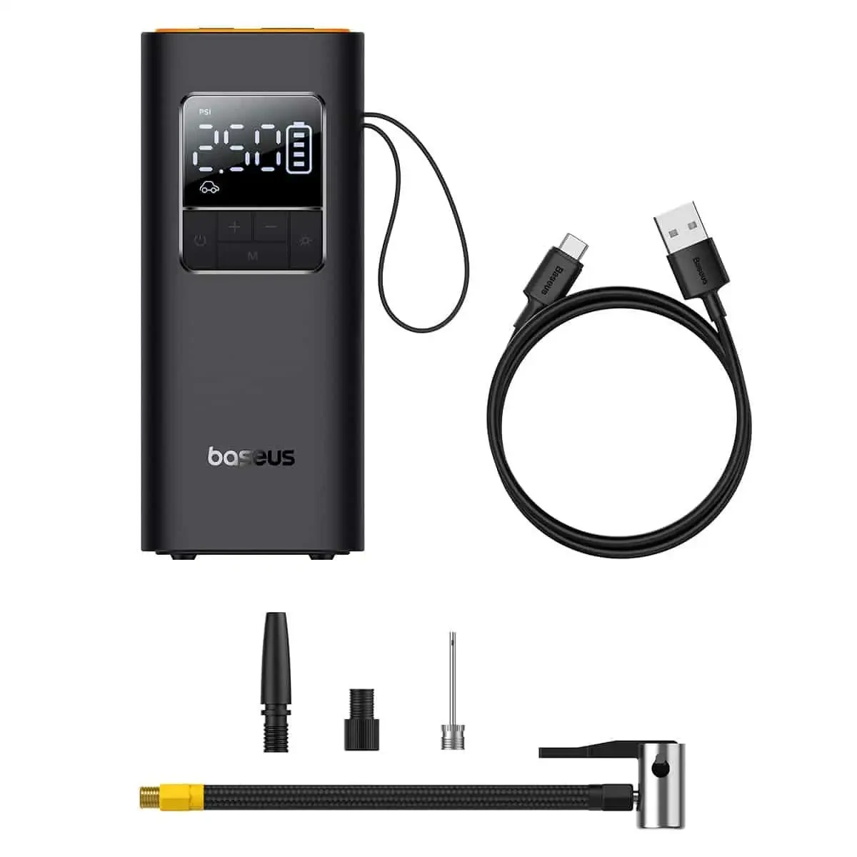 Prijenosna auto pumpa kompresor sa LED svijetlom BASEUS SuperMini Pro