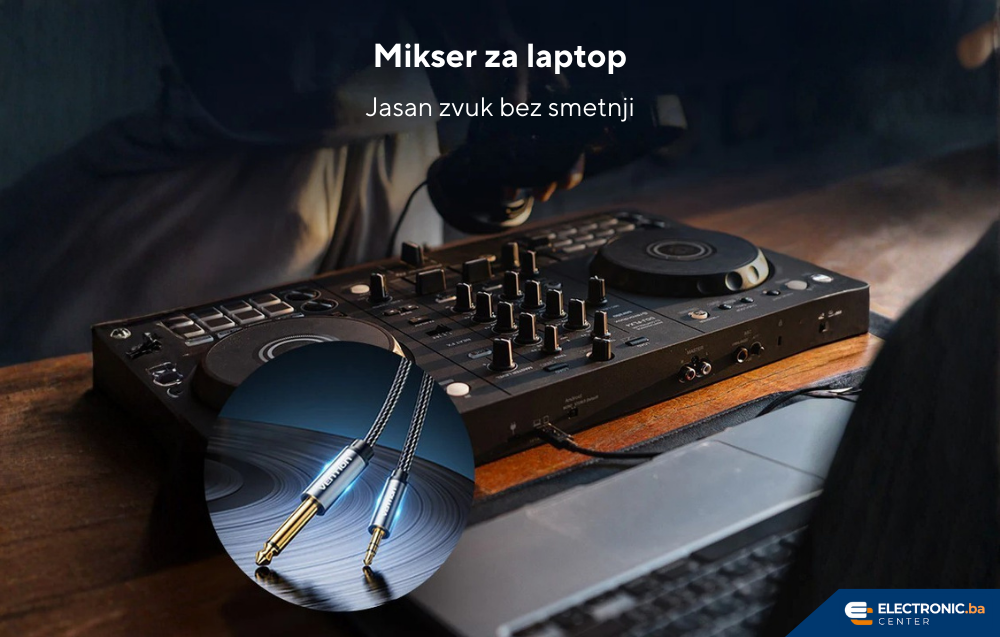 Audio kabal 3.5mm na 6.35mm 5m VENTION