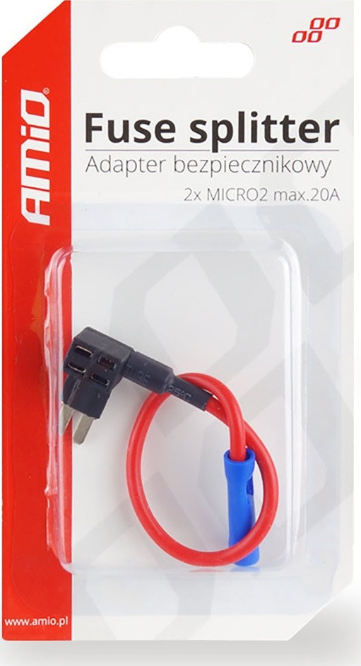 Mikro osigurača sa dodatnim kablom 20A AMIO