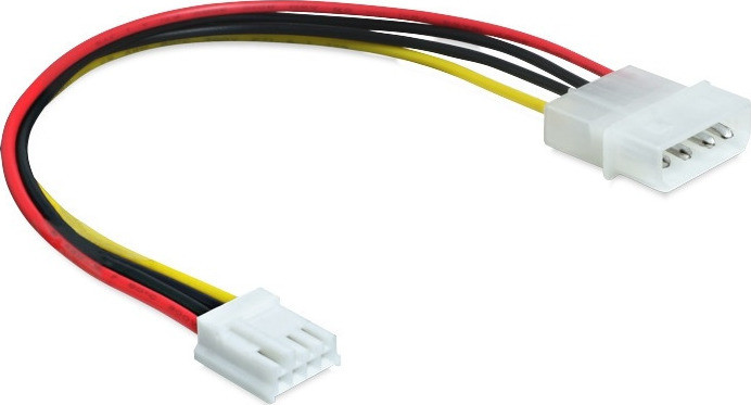 Kabal DELOCK molex 4-polni m-ž 15cm