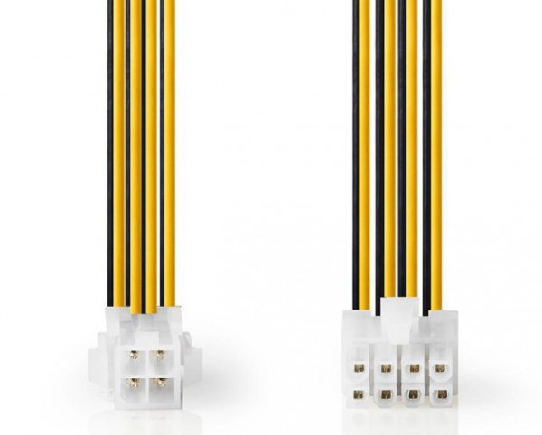 Napojni kabal PCI Power EPS 8-pina na P4 zenski, 15cm NEDIS