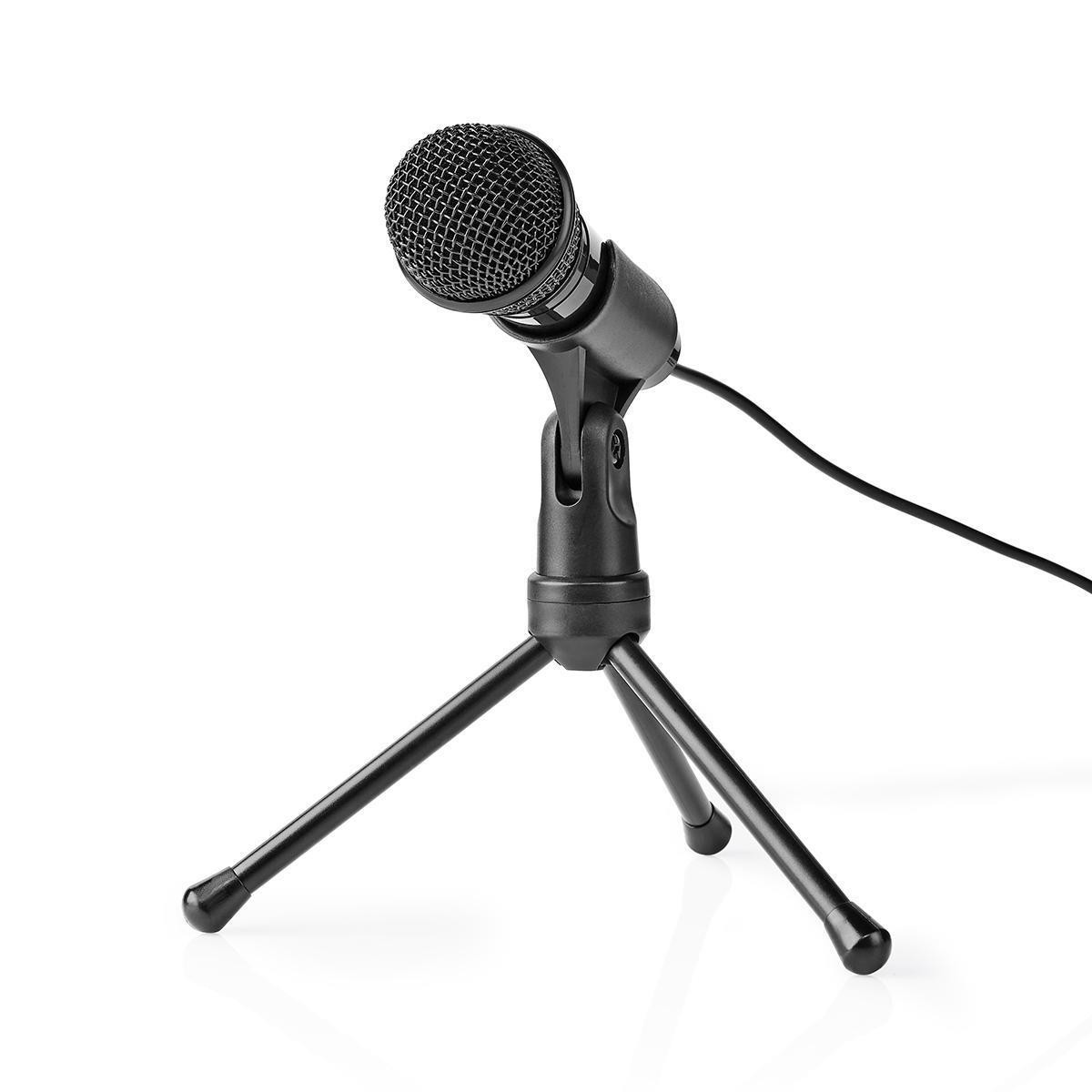 Mikrofon sa stalkom 3.5mm crni NEDIS