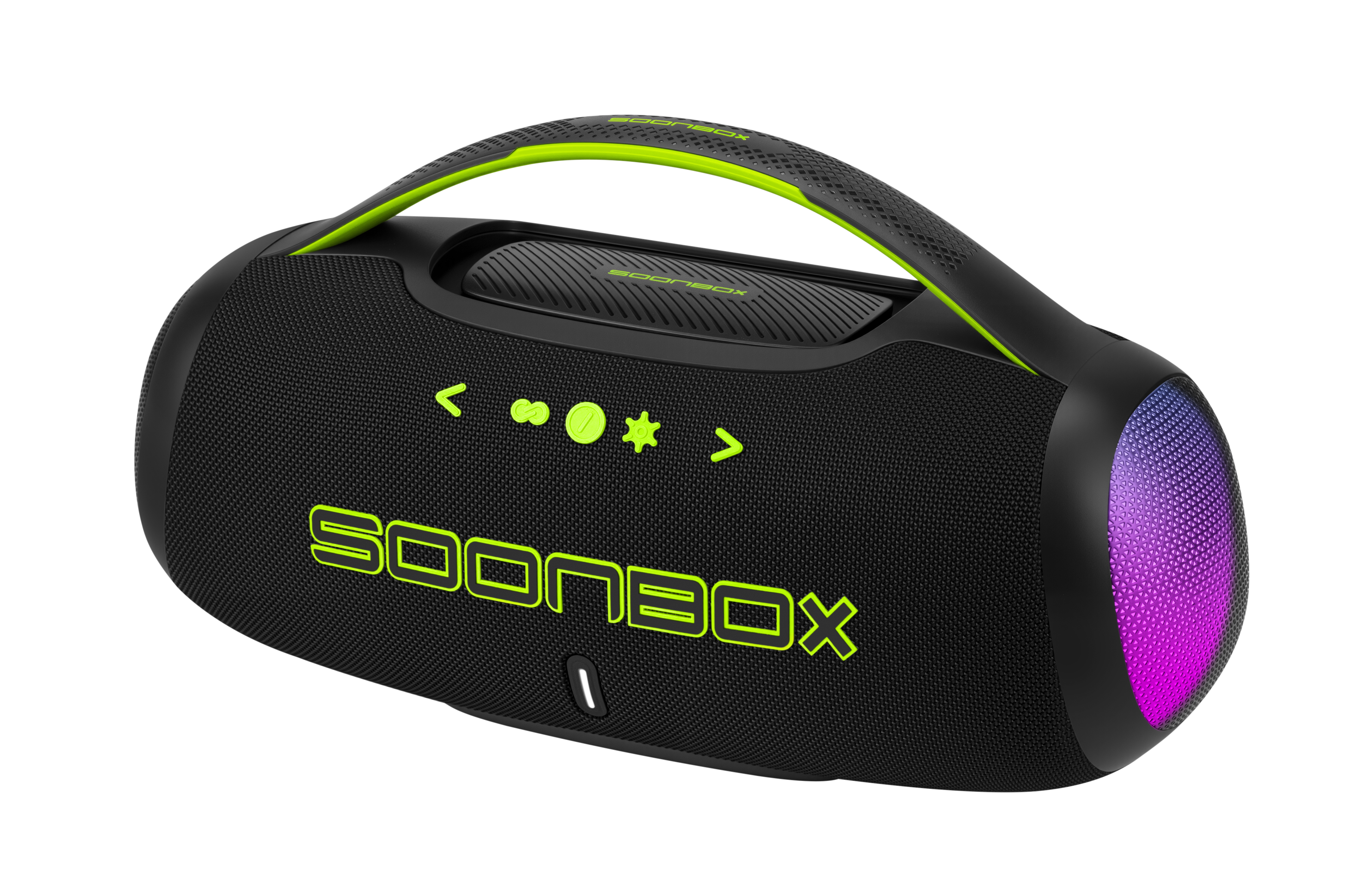 Prijenosni Bluetooth zvučnik SOONBOX FM radio S8000 crni