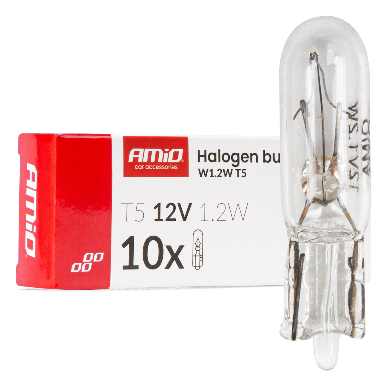 Auto sijalica halogena  T5 W2X4.6D AMIO
