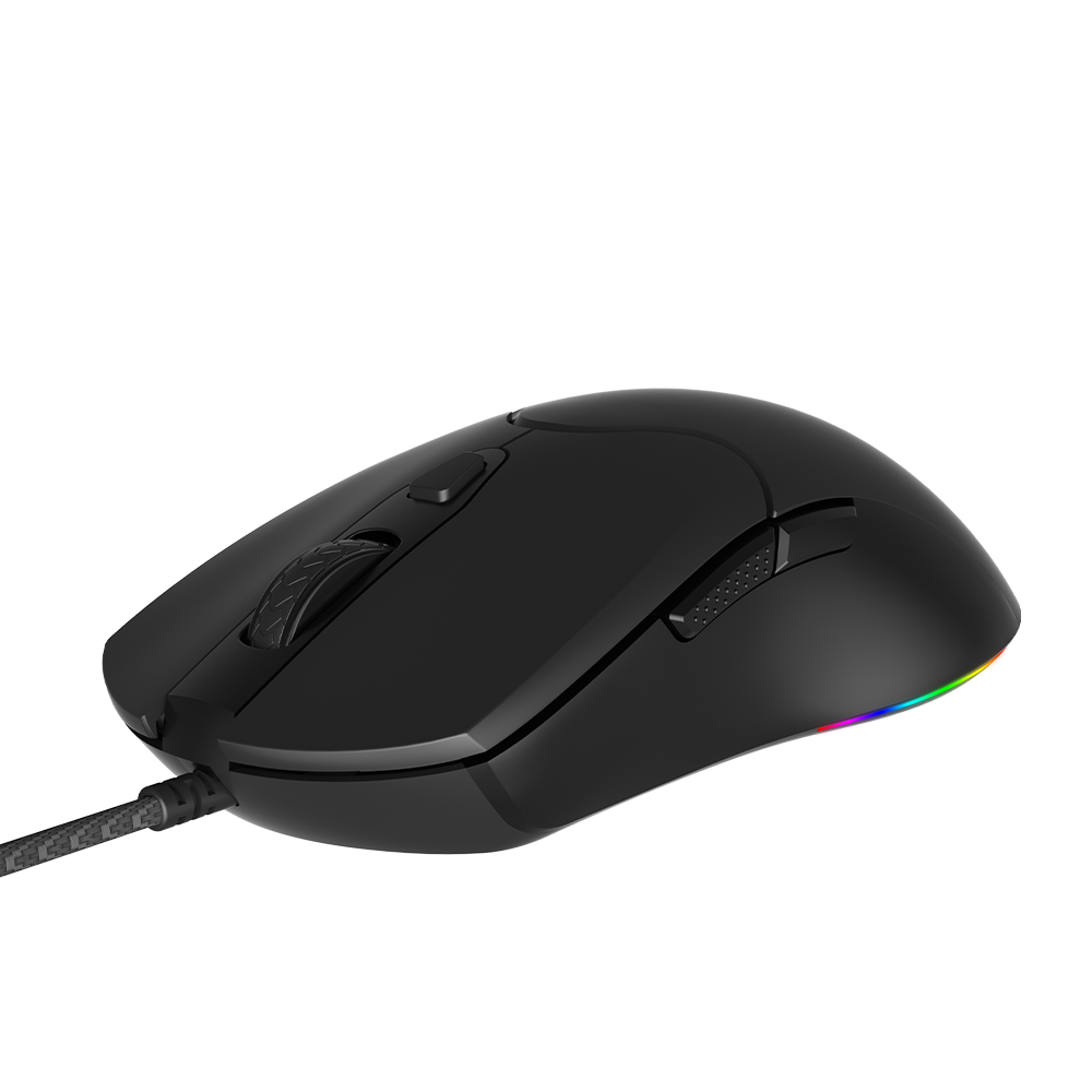 Žični USB gaming miš sa RGB osvjetljenjem MEETION GM21P crni