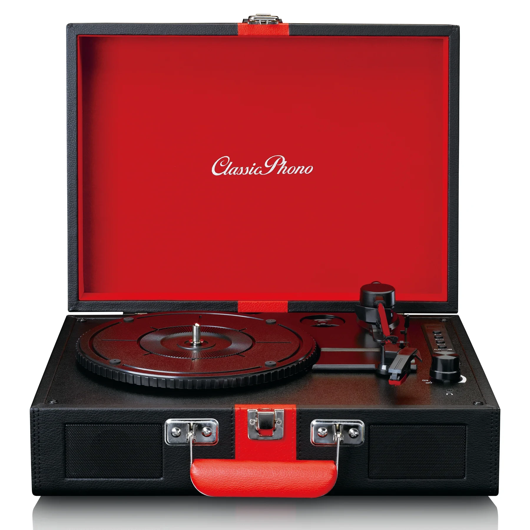 Klasični retro gramofon LENCO TT-110BKRD
