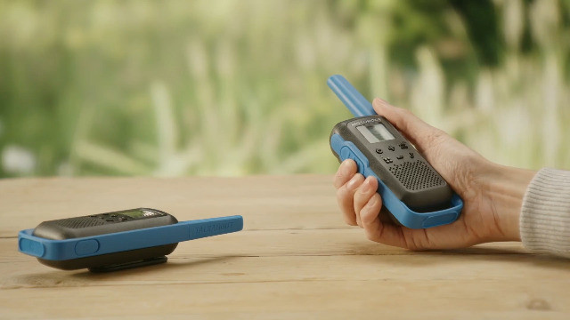 Radio stanice MOTOROLA walkie talkies T62 set 2/1 plavi