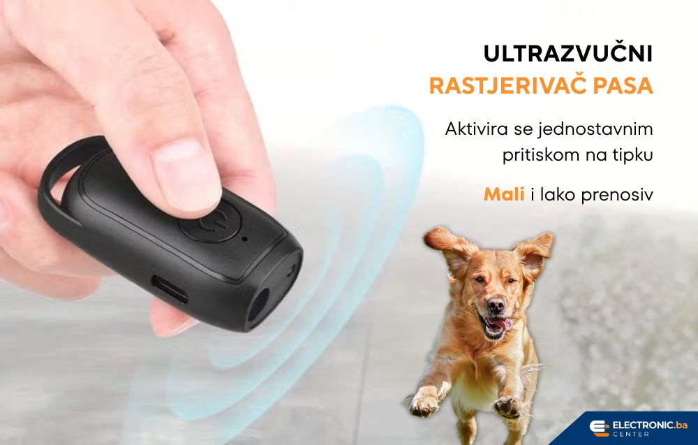 Ultrazvučni rastjerivač pasa koji efikasno tjera pse