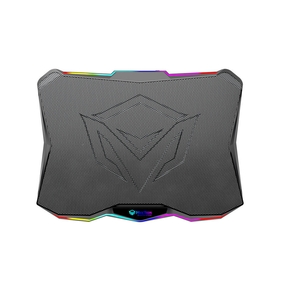 RGB rashladni stalak za laptop do 17" sa velikim ventilatorom MEETION CP4040